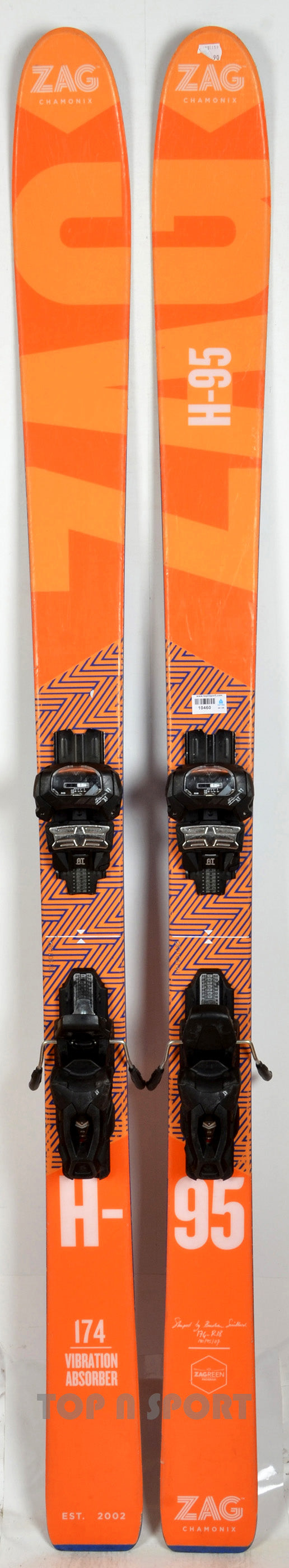 ZAG H95 ORA - skis d'occasion