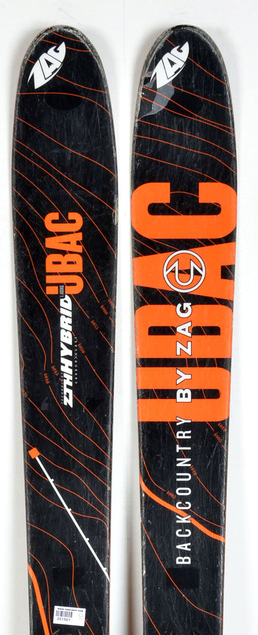 ZAG UBAC black - skis d'occasion