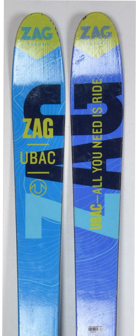 ZAG UBAC + FIX DYNAFIT - skis d'occasion