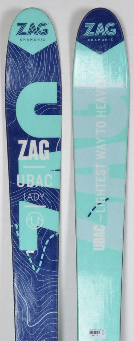 ZAG UBAC LADY - skis d'occasion Femme